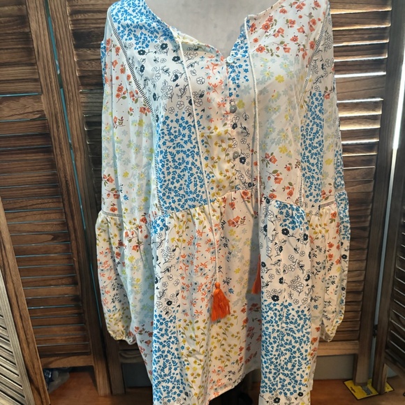 Chic Soul Spring/Summer Tunic Blouse - Picture 2 of 4